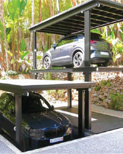 Triple Decker Car Lift